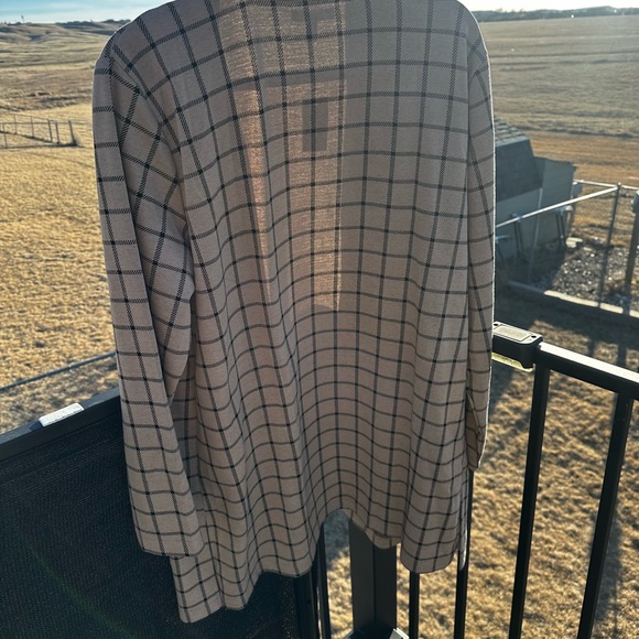 Maurices Black and Tan Checkered Coat - Picture 4 of 9